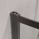 Душевая шторка на ванну CEZARES SLIDER-FIX-VF-11-90/150-C-GM с фиксированным креплением одной створки Душевая шторка на ванну CEZARES SLIDER-FIX-VF-11-90/150-C-GM с фиксированным креплением одной створки