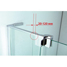 Душевой уголок Cezares SLIDER-AH-2-70/80-100/110-C-Cr