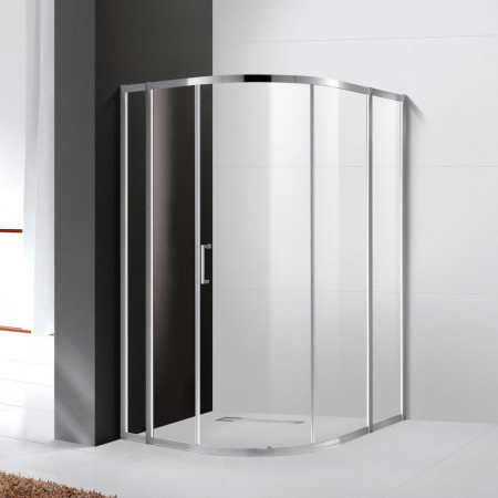 Душевой уголок Cezares MOLVENO-RH-11-120/110-C-Cr-IV, 120х110х195, профиль хром, стекло прозрачное Душевой уголок Cezares MOLVENO-RH-11-120/110-C-Cr-IV, 120х110х195, профиль хром, стекло прозрачное