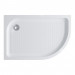 Акриловый поддон 120х80 левосторонний BelBagno TRAY-BB-RH-120/80-550-15-W-L с сифоном