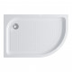 Акриловый поддон 120х80 левосторонний BelBagno TRAY-BB-RH-120/80-550-15-W-L с сифоном