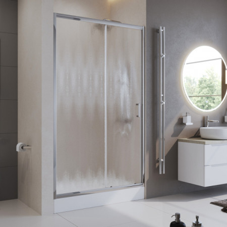 Дверь в проём BelBagno UNO-195-BF-1-130-CH-CR