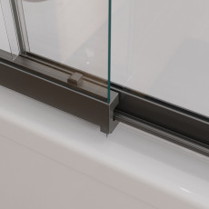 Шторка на ванну Cezares SLIDER-VF-11-90/150-C-GM