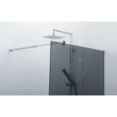 Душевая перегородка Cezares LIBERTA-L-1-100-GR-Cr