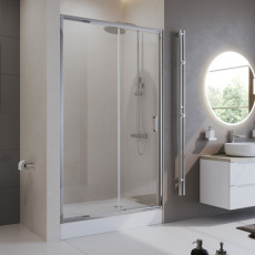 Дверь в проём BelBagno UNO-195-BF-1-130-C-Cr