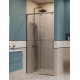 Душевая дверь шириной 110см BelBagno SOFT_CLOSE-1-BF-1-110-C-GM профиль оружейная сталь, стекло прозрачное