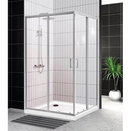 Душевой уголок BelBagno UNO-195-AH-2-100/80-C-Cr Душевой уголок BelBagno UNO-195-AH-2-100/80-C-Cr