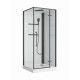 Душевая кабина BelBagno UNO-CAB-A-1-90-C-NERO-Bi-TOP-R правосторонняя Душевая кабина BelBagno UNO-CAB-A-1-90-C-NERO-Bi-TOP-R правосторонняя
