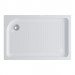 Акриловый поддон 100х80 левосторонний BelBagno TRAY-BB-AH-100/80-15-W-L с сифоном