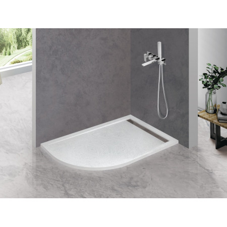 Поддон из искусственного мрамора 120х80 правосторонний CEZARES TRAY-AS-RH-120/80-30-W-R без сифона Поддон из искусственного мрамора 120х80 правосторонний CEZARES TRAY-AS-RH-120/80-30-W-R без сифона