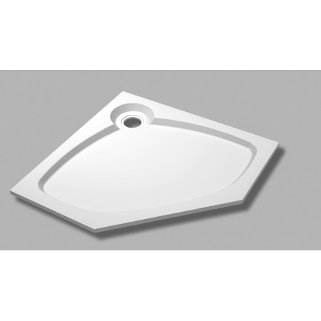 Душевой поддон из искусственного мрамора 100х100 Cezares TRAY-S-P-100-56-W без сифона Душевой поддон из искусственного мрамора 100х100 Cezares TRAY-S-P-100-56-W без сифона