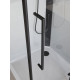 Душевая кабина BelBagno UNO-CAB-A-1-90-C-NERO-Bi-TOP-R правосторонняя Душевая кабина BelBagno UNO-CAB-A-1-90-C-NERO-Bi-TOP-R правосторонняя