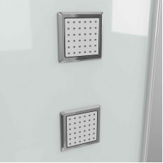 Душевая кабина Grossman Alba GR121(L) (90x90x225) дверь распашная,3 места