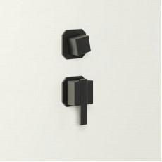 Душевая кабина Niagara Standart ST100/80/15Q/BL (100х80х215) прямоугольник,поддон 15см,распашная,проф.черный,3 места