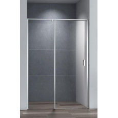 Душевая дверь Cezares URBAN-B-12-130-C-CR, 130х195, профиль хром, стекло прозрачное
