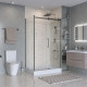 Душевой уголок BelBagno MARINO-2-AH-1-150/80-C-GM 150х80см профиль оружейная сталь, стекло прозрачное Душевой уголок BelBagno MARINO-2-AH-1-150/80-C-GM 150х80см профиль оружейная сталь, стекло прозрачное
