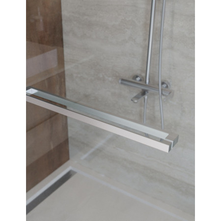 Душевой уголок Cezares LUX-AH-FS-1-80/100-C-CR, 80х100х195, профиль хром, стекло прозрачное Душевой уголок Cezares LUX-AH-FS-1-80/100-C-CR, 80х100х195, профиль хром, стекло прозрачное