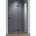 Душевая дверь Cezares BELLAGIO-B-12-120-C-NERO, 120х197, профиль черный, прозрачное стекло