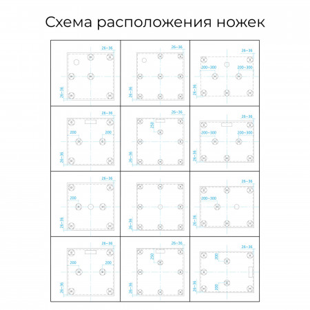 Душевой поддон квадратный RGW ST-De Пустыня Душевой поддон квадратный RGW ST-De Пустыня