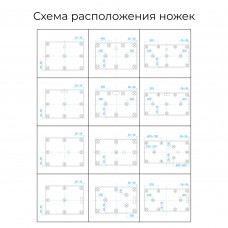 Душевой поддон прямоугольный RGW ST-Co Бетон  800x1000