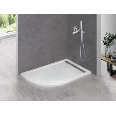Поддон из искусственного мрамора 120х90 Cezares TRAY-AS-RH-120/90-550-30-W-R без сифона