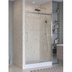 Душевая дверь шириной 151см BelBagno MARINO-2-BF-1-150-C-CR профиль хром, стекло прозрачное