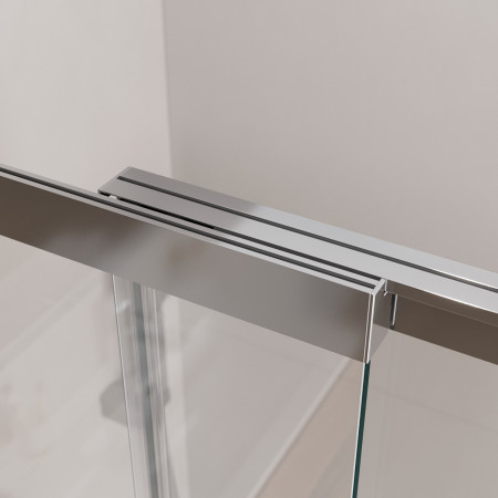 Душевая шторка на ванну CEZARES SLIDER-FIX-VF-11-90/150-C-Cr с фиксированным креплением одной створки Душевая шторка на ванну CEZARES SLIDER-FIX-VF-11-90/150-C-Cr с фиксированным креплением одной створки