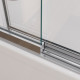 Душевая шторка на ванну CEZARES SLIDER-FIX-VF-11-90/150-C-Cr с фиксированным креплением одной створки Душевая шторка на ванну CEZARES SLIDER-FIX-VF-11-90/150-C-Cr с фиксированным креплением одной створки