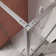 Душевой уголок Cezares LINER-AH-2-120/90-C-Cr-L, 120х90х195, левосторонний, профиль хром, стекло прозрачное Душевой уголок Cezares LINER-AH-2-120/90-C-Cr-L, 120х90х195, левосторонний, профиль хром, стекло прозрачное
