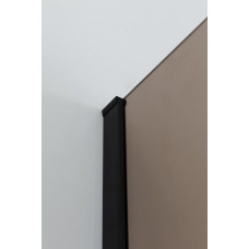 Душевая перегородка Cezares LIBERTA-L-1-90-BR-NERO