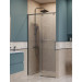 Душевая дверь шириной 100см BelBagno SOFT_CLOSE-1-BF-1-100-C-GM профиль оружейная сталь, стекло прозрачное