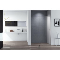 Душевая дверь Cezares URBAN-B-12-110-C-CR, 110х195, профиль хром, стекло прозрачное