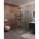 Душевой уголок Cezares MOLVENO-RH-11-120/110-C-Cr-IV, 120х110х195, профиль хром, стекло прозрачное Душевой уголок Cezares MOLVENO-RH-11-120/110-C-Cr-IV, 120х110х195, профиль хром, стекло прозрачное