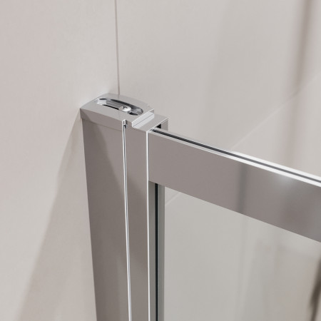 Душевая шторка на ванну CEZARES SLIDER-FIX-VF-11-90/150-C-Cr с фиксированным креплением одной створки Душевая шторка на ванну CEZARES SLIDER-FIX-VF-11-90/150-C-Cr с фиксированным креплением одной створки