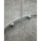 Душевой уголок Cezares MOLVENO-RH-22-110/100-C-Cr-IV, 110х100х195, профиль хром, стекло прозрачное