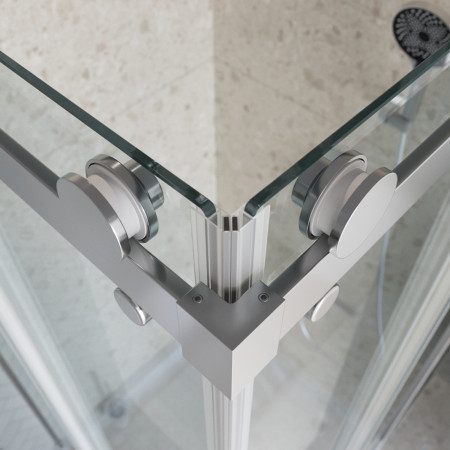Душевой уголок BelBagno MARINO-2-A-2-90-C-CR 90х90см, профиль хром, стекло прозрачное Душевой уголок BelBagno MARINO-2-A-2-90-C-CR 90х90см, профиль хром, стекло прозрачное