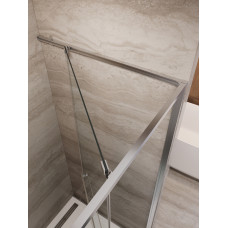 Душевая дверь Cezares LUX-B-FS-1-100-C-CR, 100х195, профиль хром, стекло прозрачное