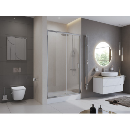 Дверь в проём BelBagno UNO-195-BF-1-140-C-Cr Дверь в проём BelBagno UNO-195-BF-1-140-C-Cr