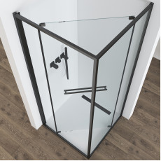 Душевой уголок Black & White S1120-9090GM