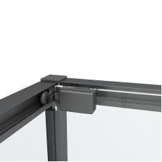 Душевой уголок Black & White S1120-9090GM