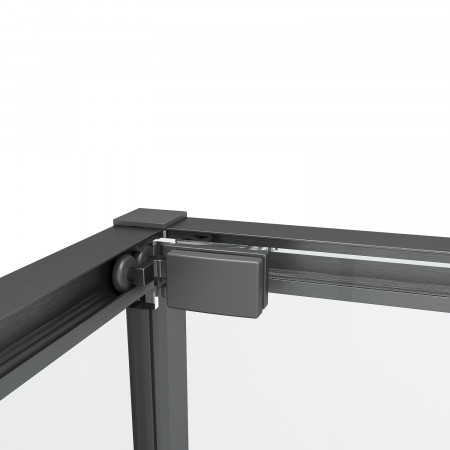 Душевой уголок Black & White S1120-9090GM