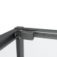 Душевой уголок Black & White S1120-9090GM