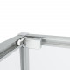 Душевой уголок Black & White S1120-9090N