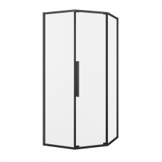 Душевой уголок Black & White S1150-9090GM