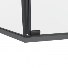 Душевой уголок Black & White S1150-9090GM