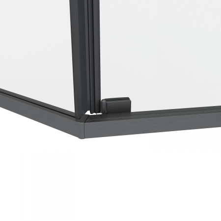 Душевой уголок Black & White S1150-9090GM