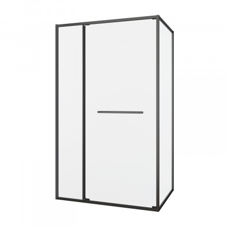 Душевой уголок Black & White S1180-1290GM