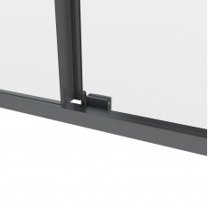 Душевой уголок Black & White S1180-1290GM