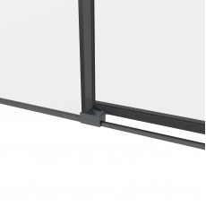 Душевой уголок Black & White S1220-9090GM
