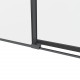 Душевой уголок Black & White S1220-9090GM